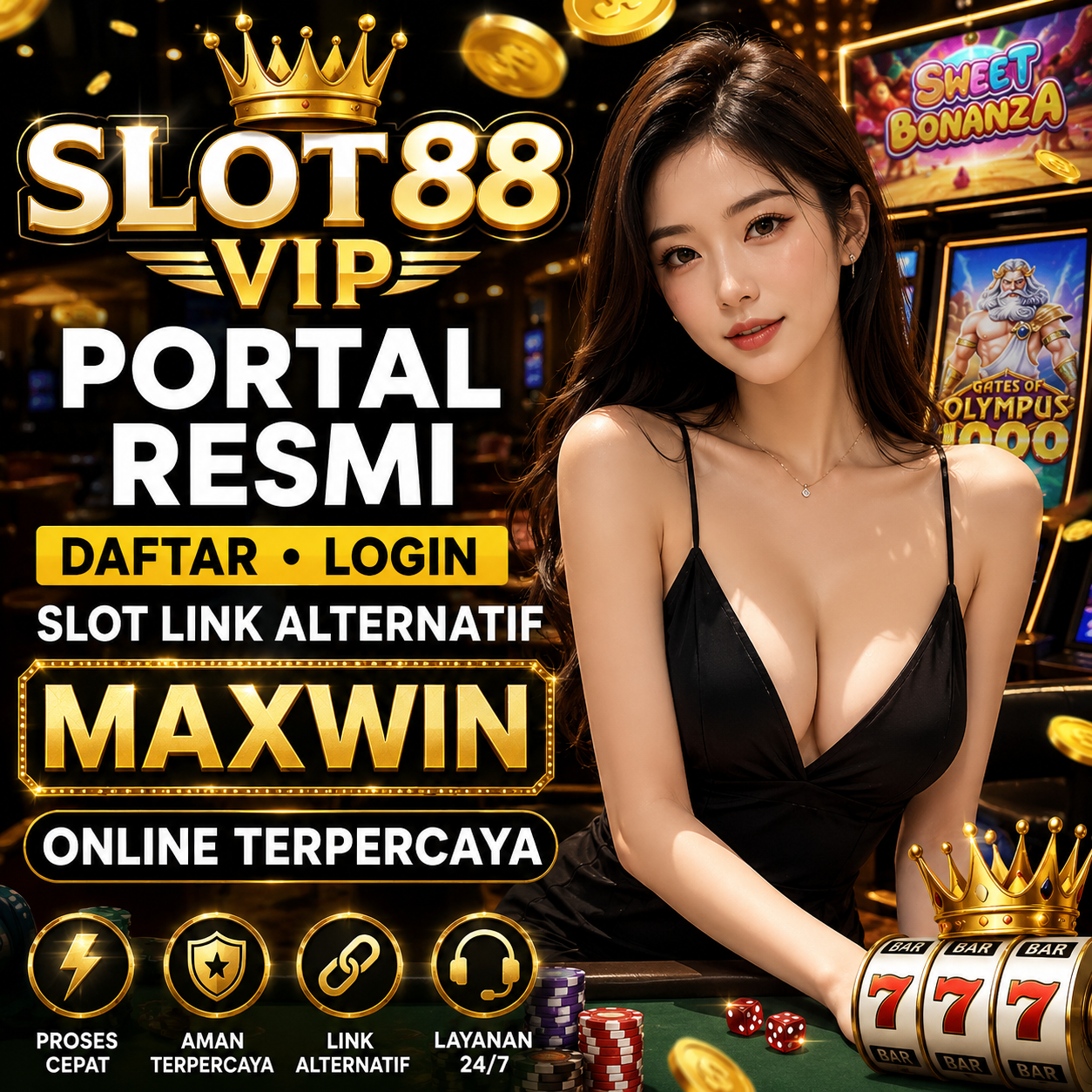 SLOT88 VIP - Portal Resmi Daftar Login Slot Link Alternatif Maxwin Online Terpercaya